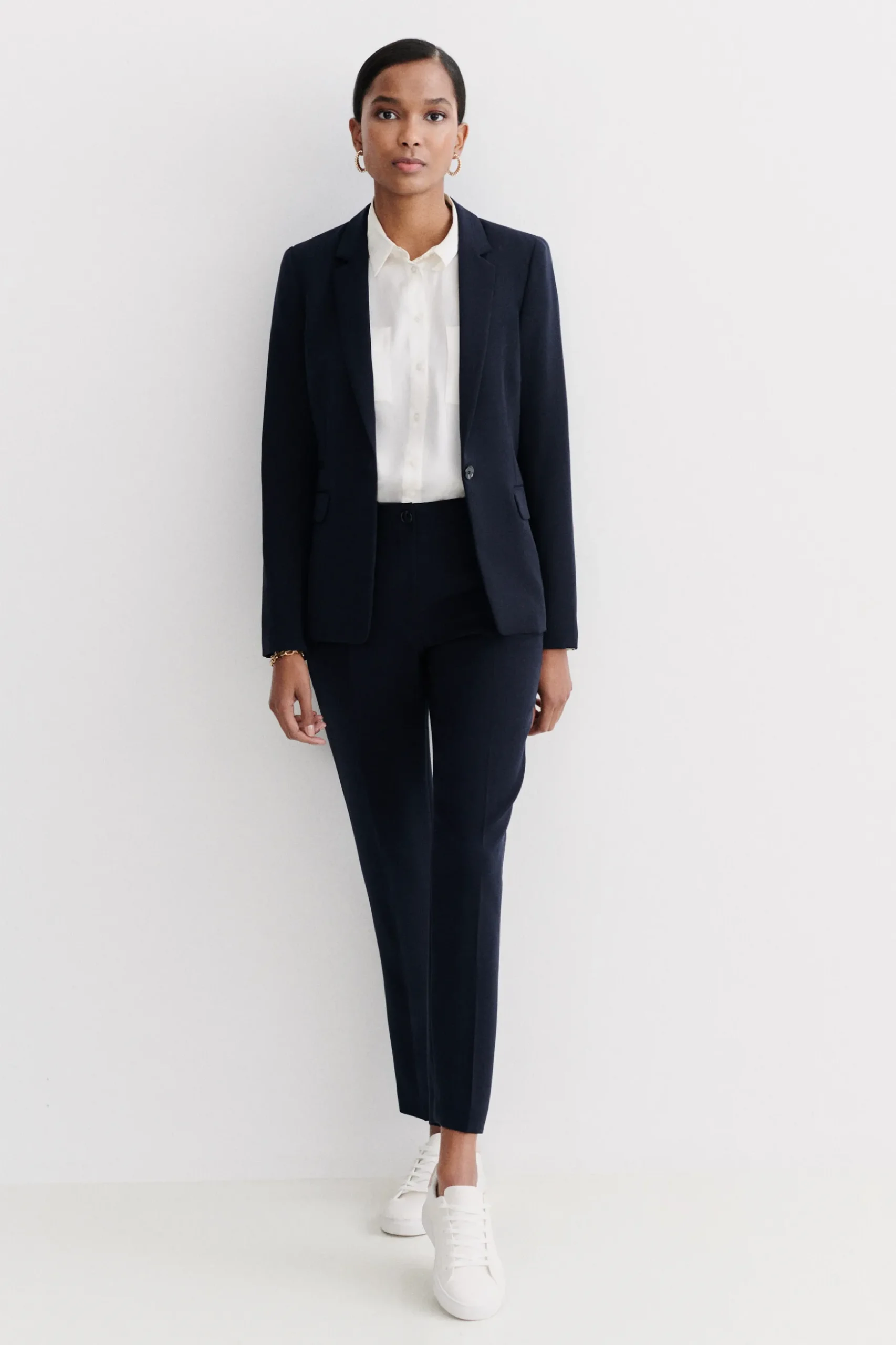Hot Blazer Antea Bleu Marine Femme Vestes