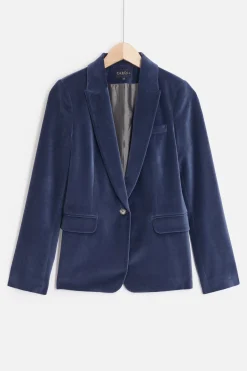 Discount Blazer Aurora Bleu Marine Femme Vestes
