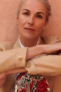 Best Sale Blazer Randine Beige Femme Blazers