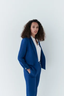 Best Blazer Randine Bleu Femme Blazers