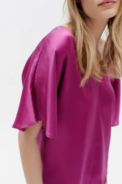 Outlet Blouse Cselma Violet Clair Femme Blouses