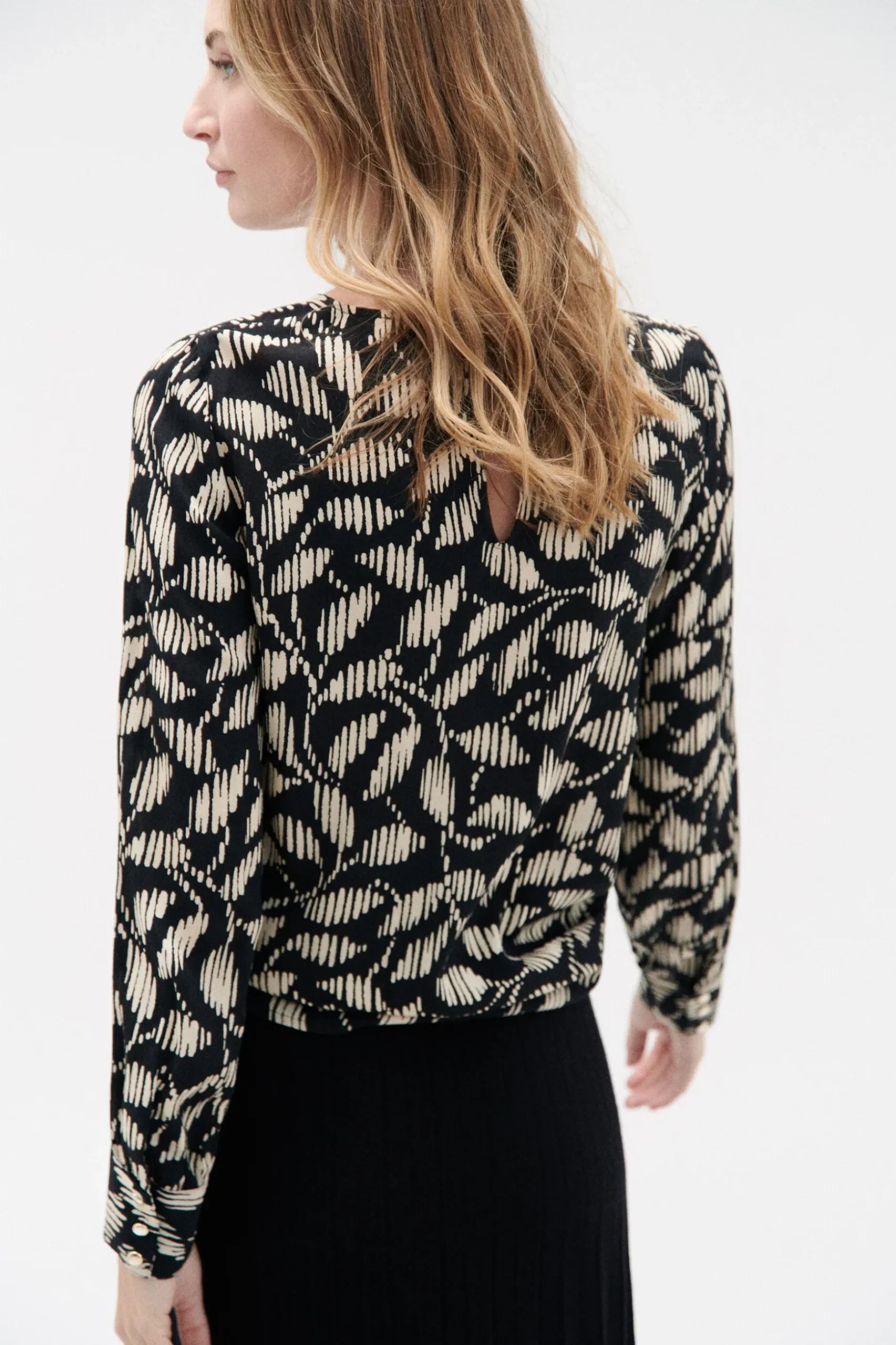 Outlet Blouse Lena A Motifs Femme Blouses