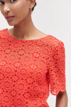 Best Sale Blouse New Liam Rouge Femme Blouses