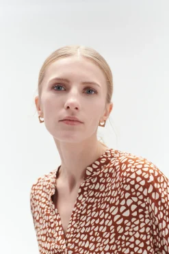 Clearance Blouse Samson A Motif Femme Blouses