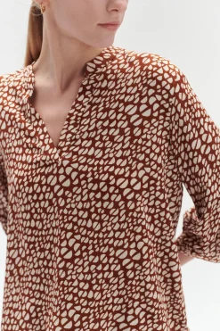 Clearance Blouse Samson A Motif Femme Blouses