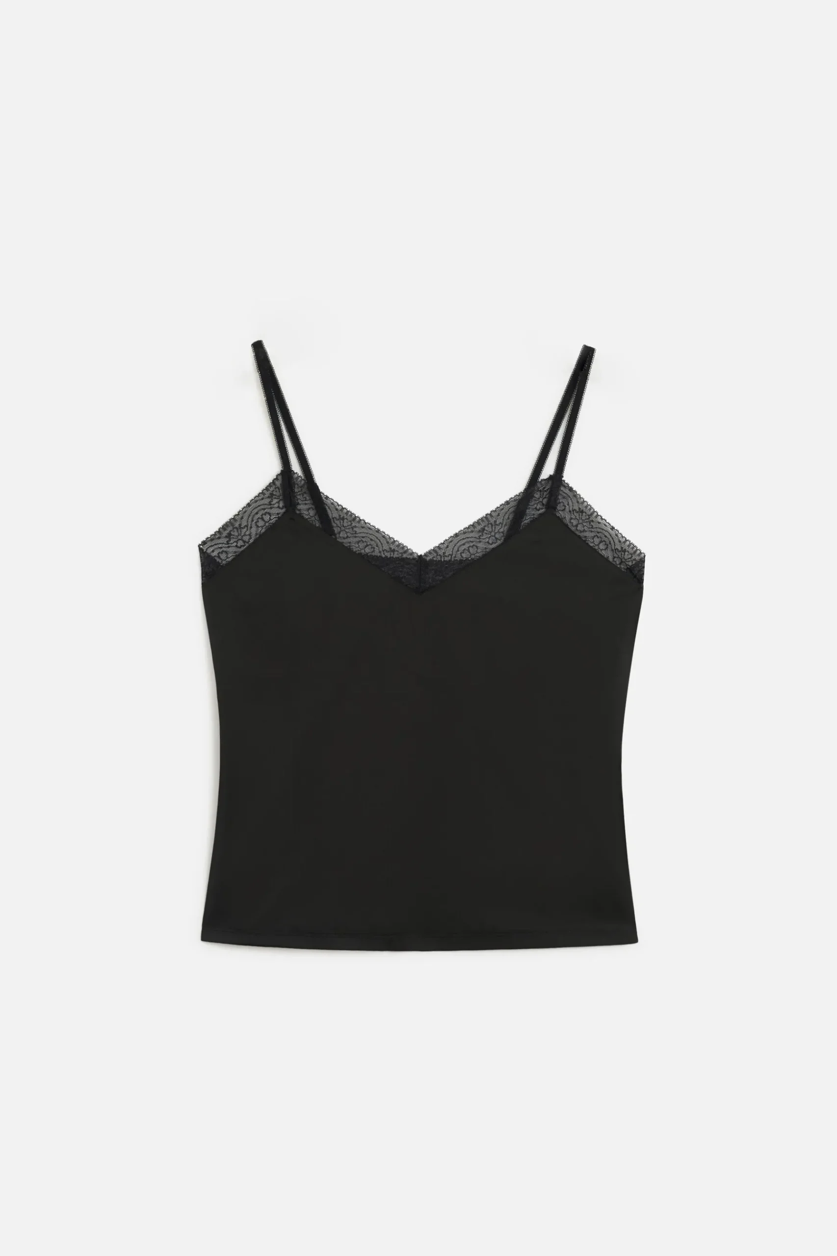 Discount Caraco Clea Noir Femme Tops Et T-Shirts