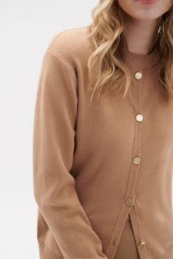 Discount Cardigan Harold Camel Femme Gilets