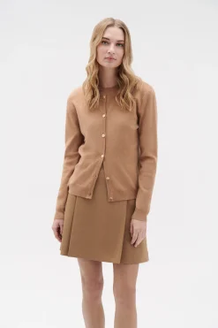 Discount Cardigan Harold Camel Femme Gilets