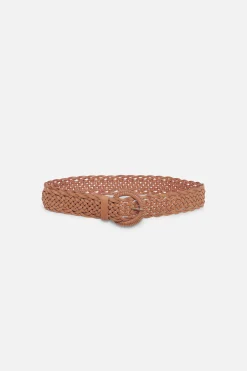 Outlet Ceinture Manfred Camel Femme Ceintures