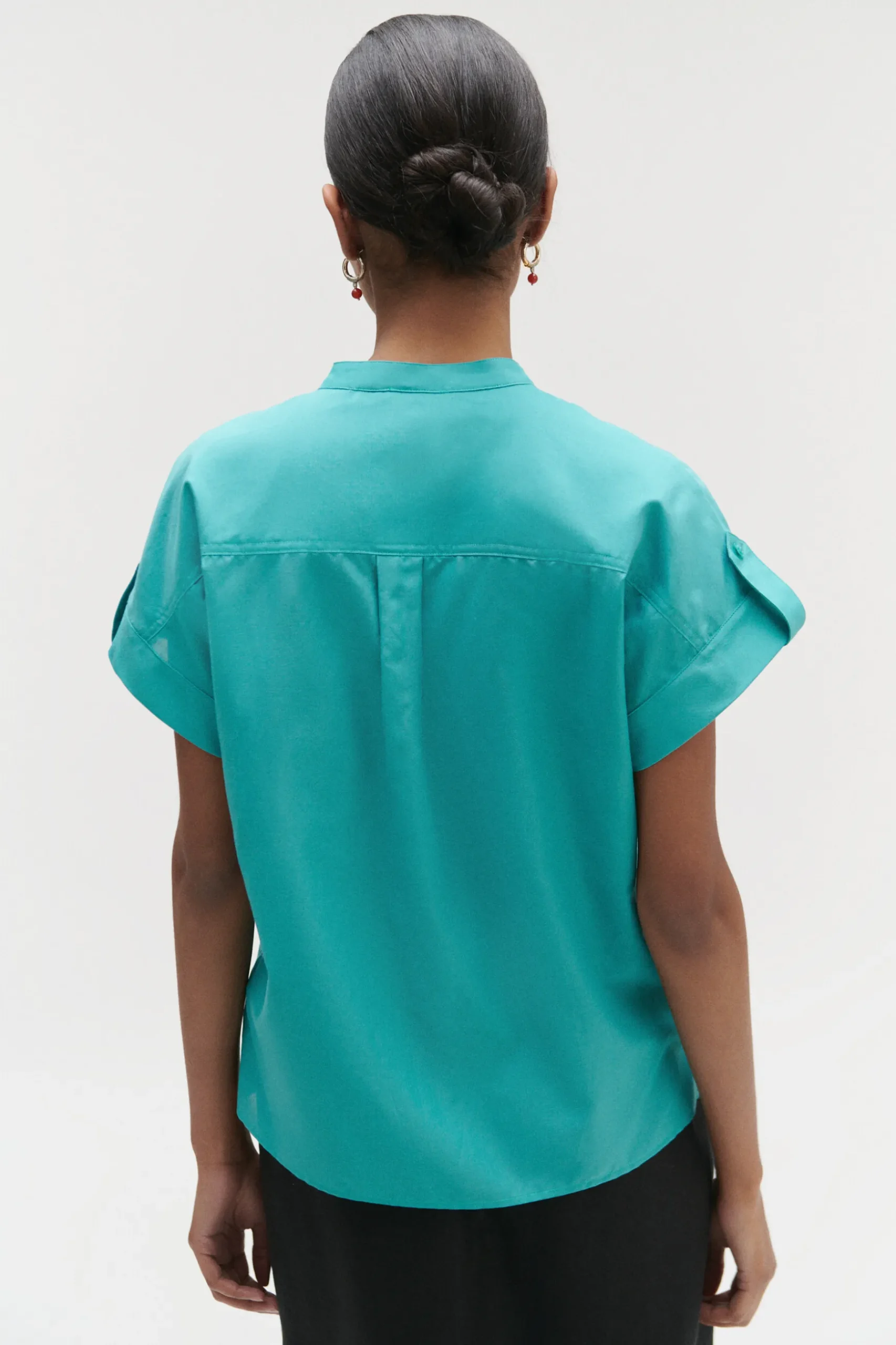 New Chemise Allan Vert Emeraude Femme Chemises