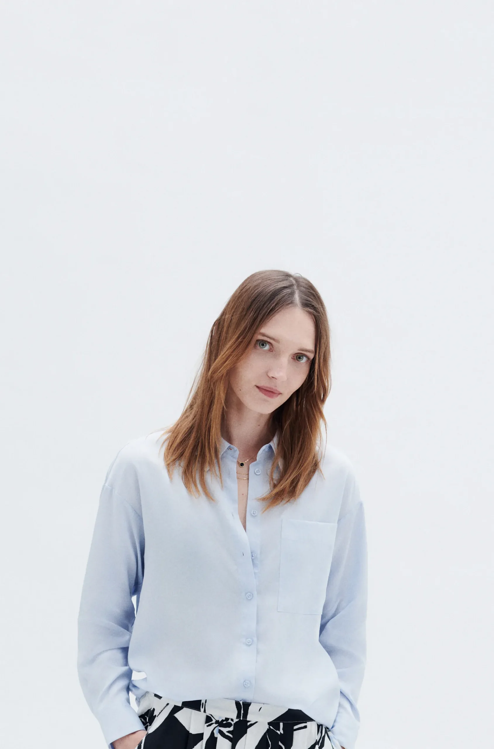 Clearance Chemise Cabin Bleu Ciel Femme Chemises