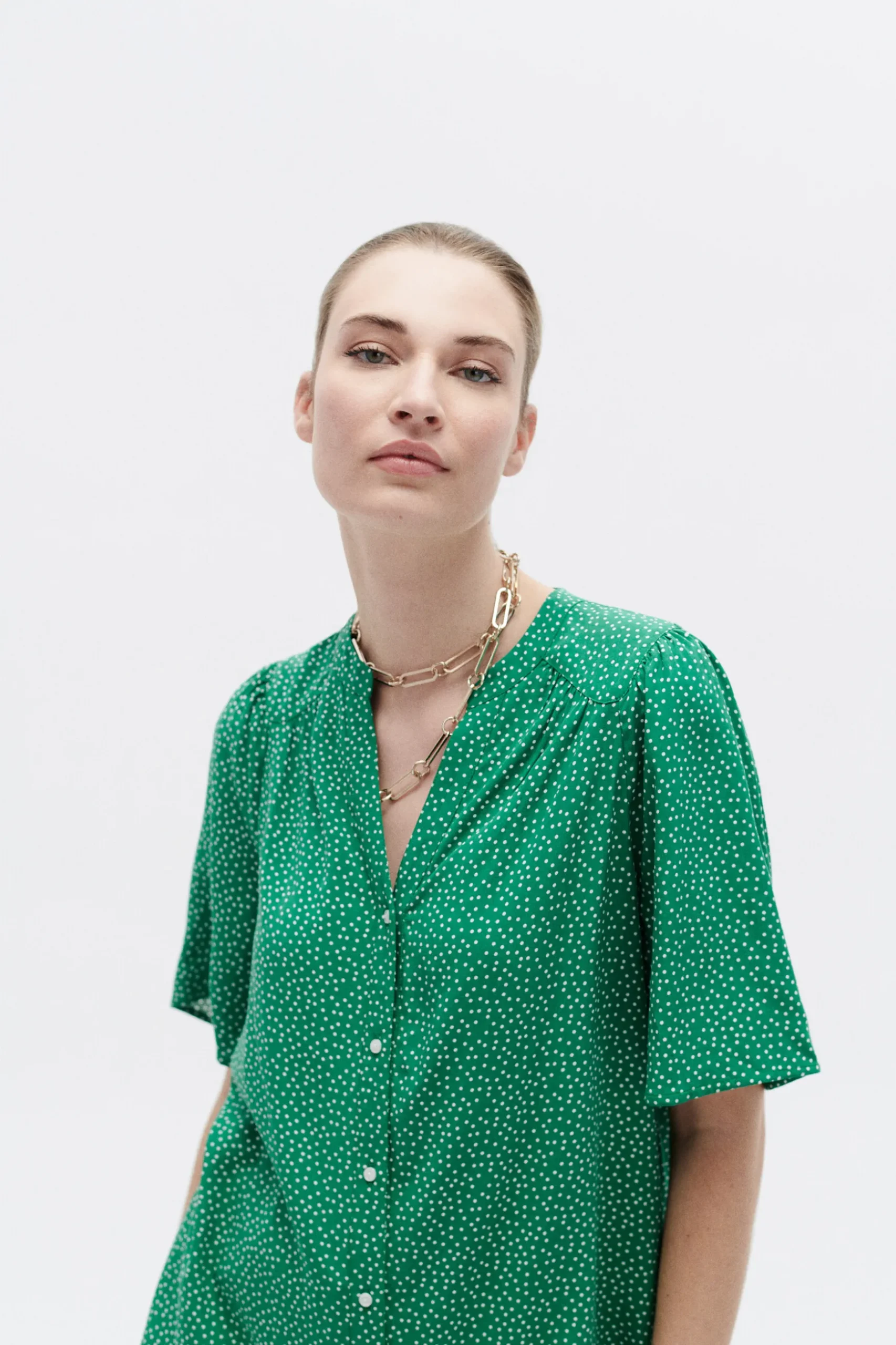 Store Chemise Carla3 Vert Menthe Femme Chemises