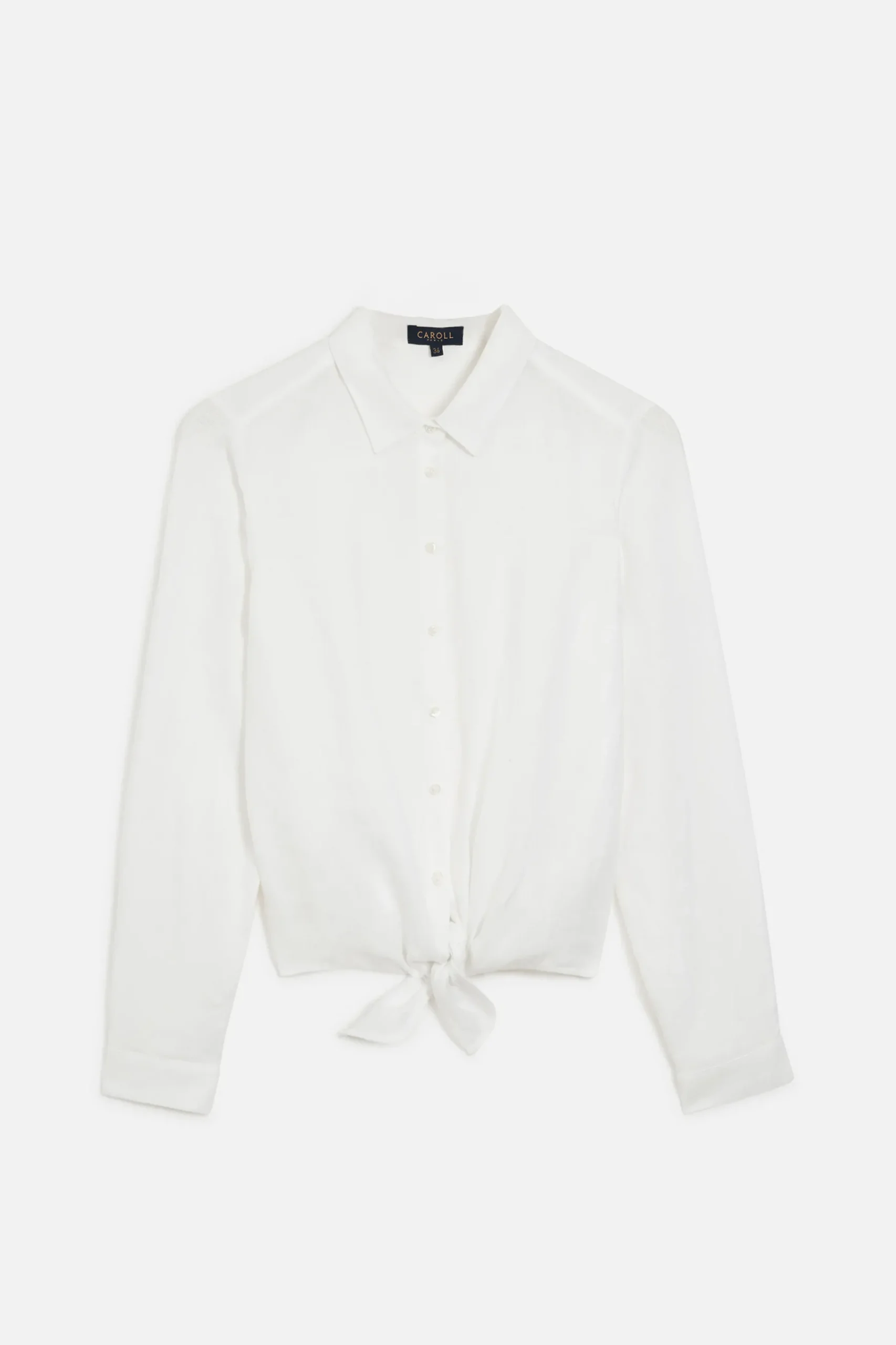 Best Chemise Livie 100% Lin A Nouer Femme Chemises