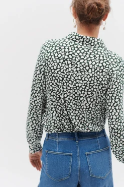 Sale Chemise Matilda Vert Kaki Femme Tops Et T-Shirts