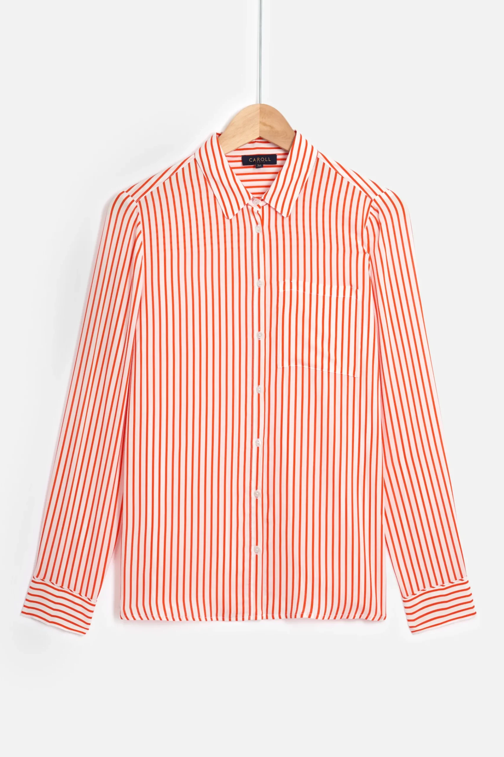Sale Chemise Tania Orange Femme Chemises