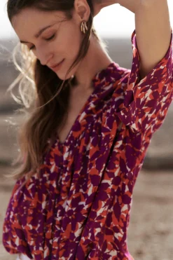 New Chemise Tokyo A Motif Femme Blouses