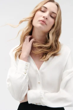 Outlet Chemisier Anita Soie Femme Blouses