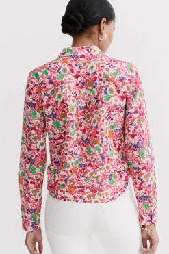 Best Sale Chemisier Jessica Fleurs Femme Chemises