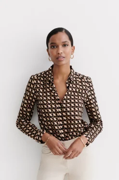 Best Chemisier Samba Print Femme Chemises