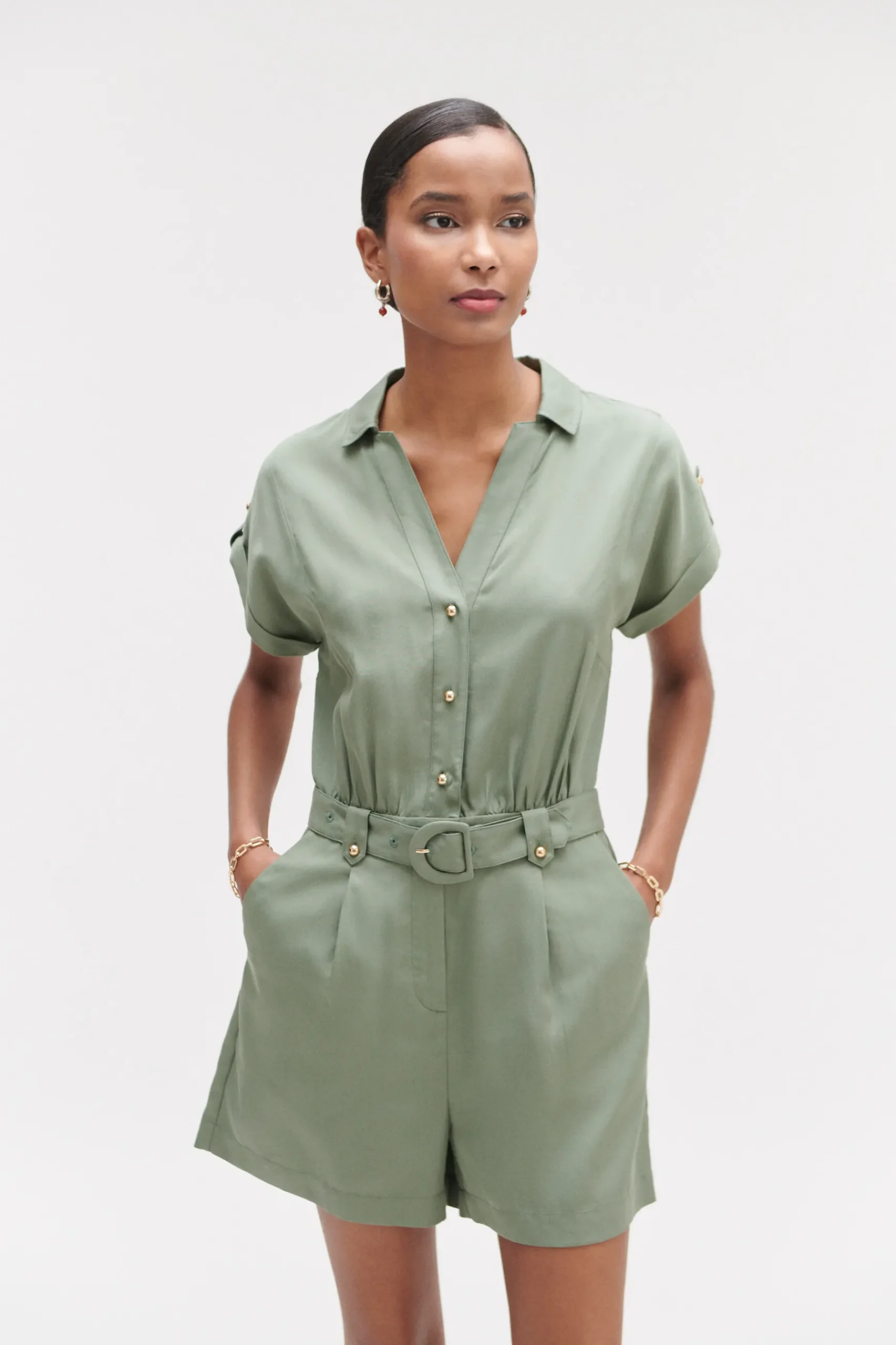 Outlet Combinaison Borgo Femme Pantalons