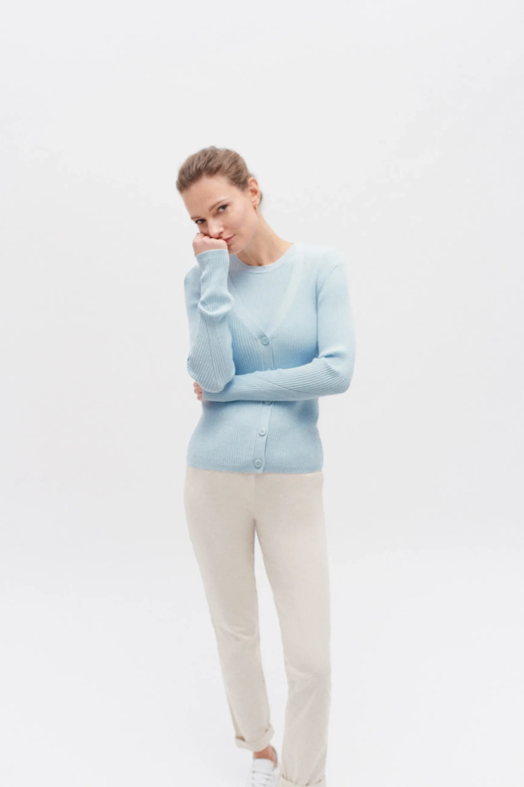 Best Sale Gilet Jules Bleu Ciel Femme Gilets