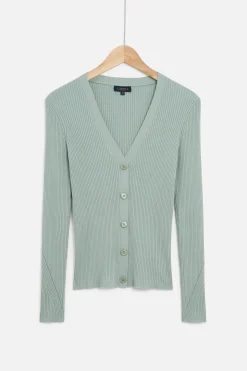 Store Gilet Jules Vert Clair Femme Gilets