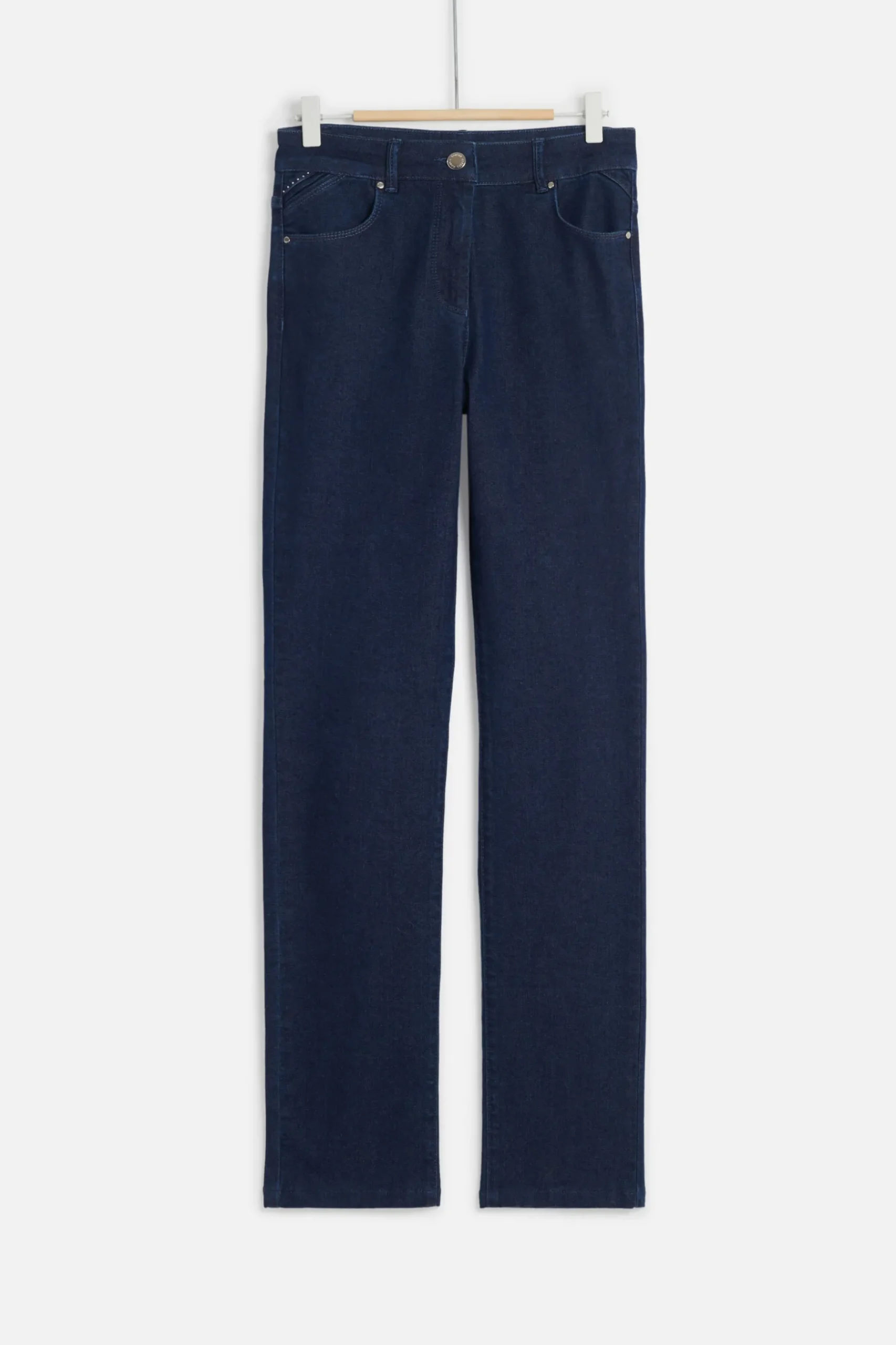 Best Jean Darlingta Droit Denim Double Stone Femme Jeans