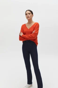 Best Jean Darlingta Droit Denim Double Stone Femme Jeans