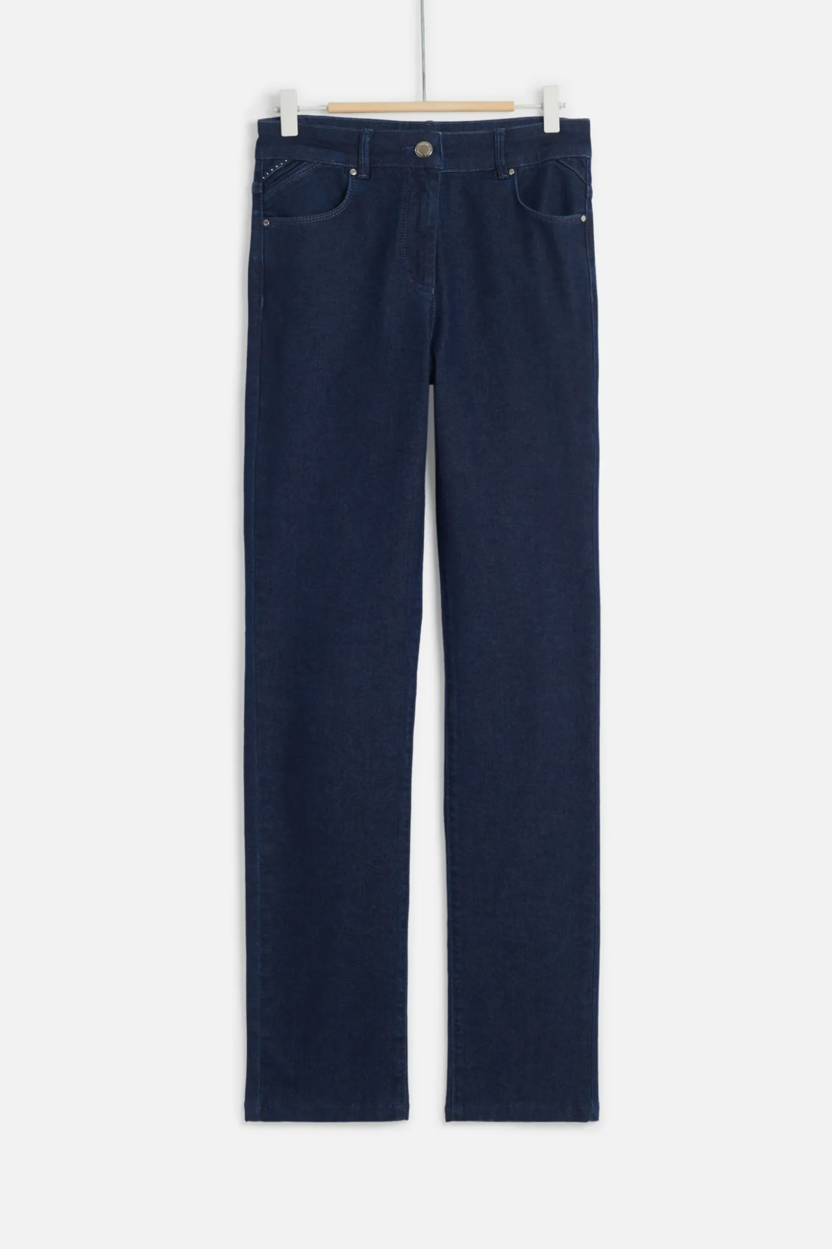 Best Jean Darlingta Droit Denim Double Stone Femme Jeans