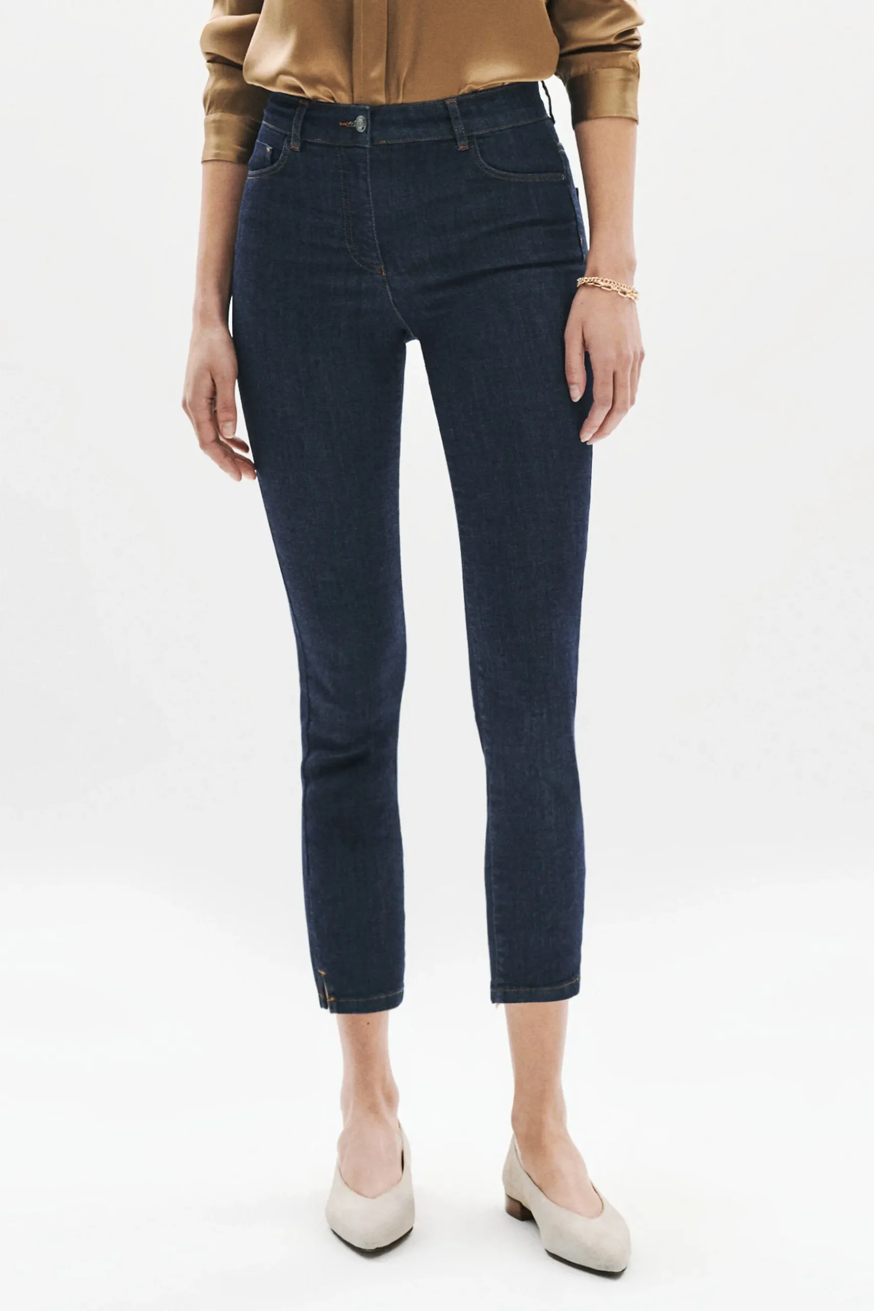Sale Jean Pantacourt Caleb B Femme Jeans