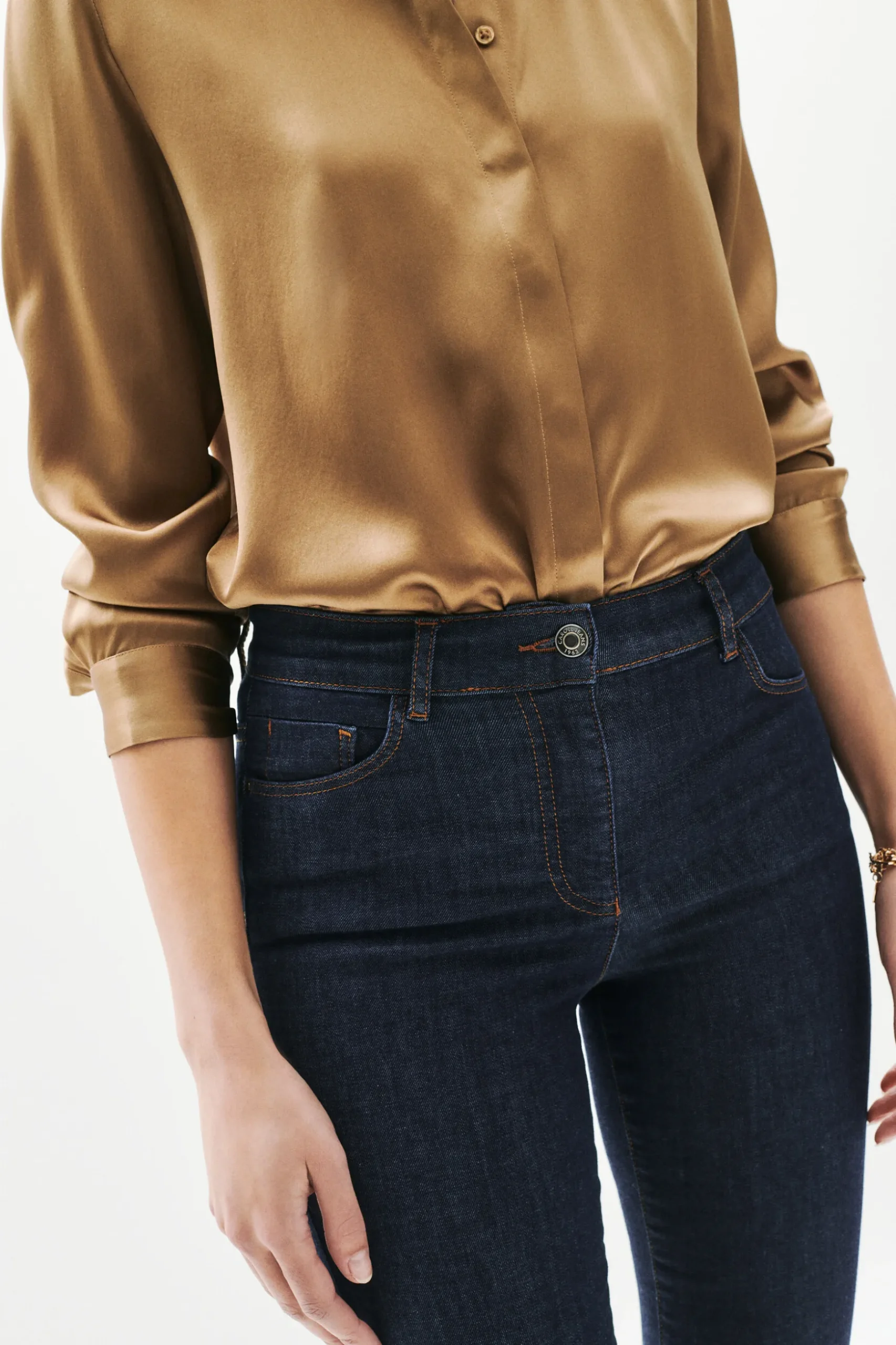 Sale Jean Pantacourt Caleb B Femme Jeans