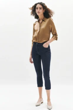 Sale Jean Pantacourt Caleb B Femme Jeans