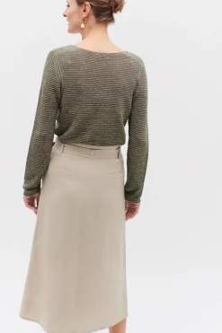 Flash Sale Jupe Agnes 100% Lin Femme Jupes