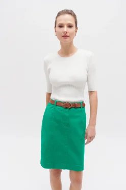 Fashion Jupe Lazuna B Vert Emeraude Femme Tailleurs