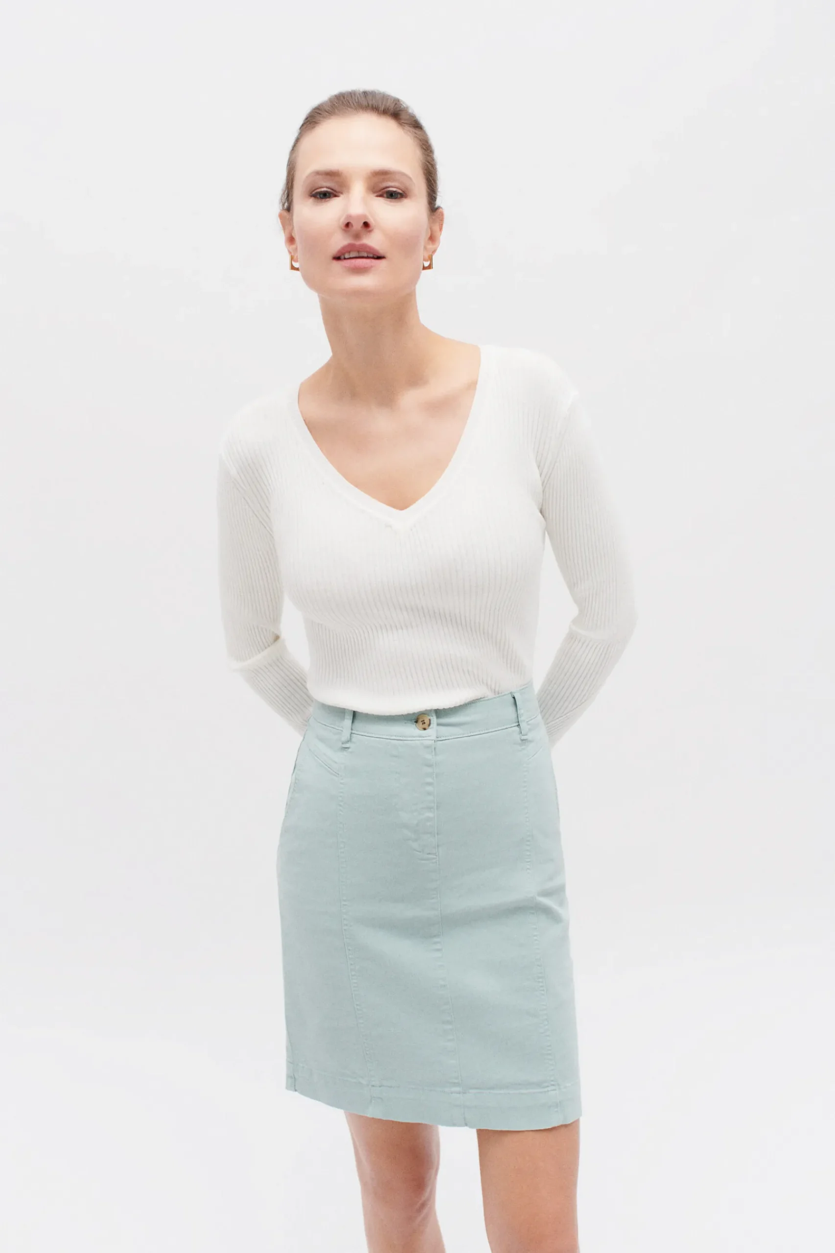 Sale Jupe Lazuna B Vert Menthe Femme Tailleurs