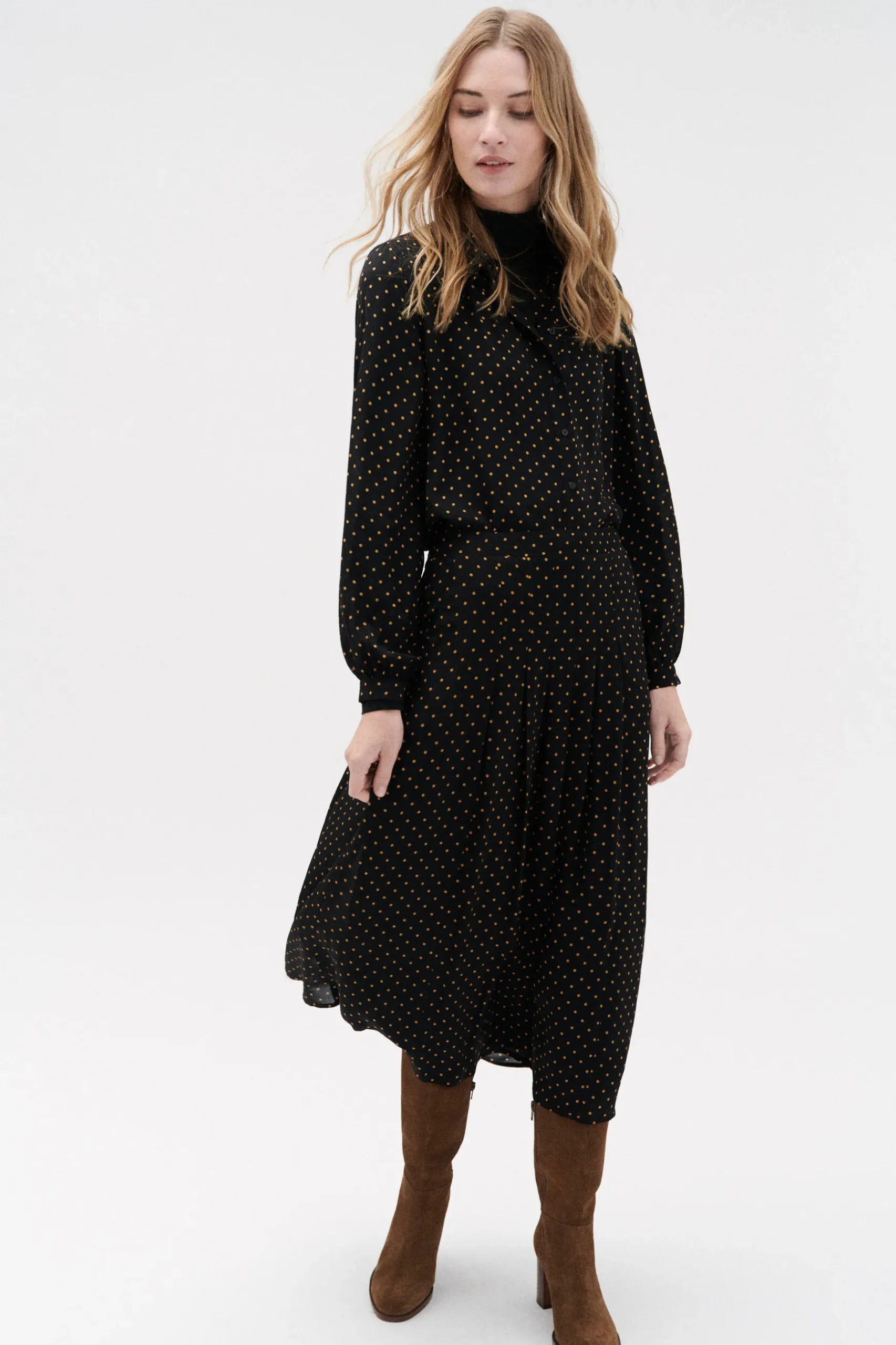 Flash Sale Jupe Madelon A Pois Femme Jupes