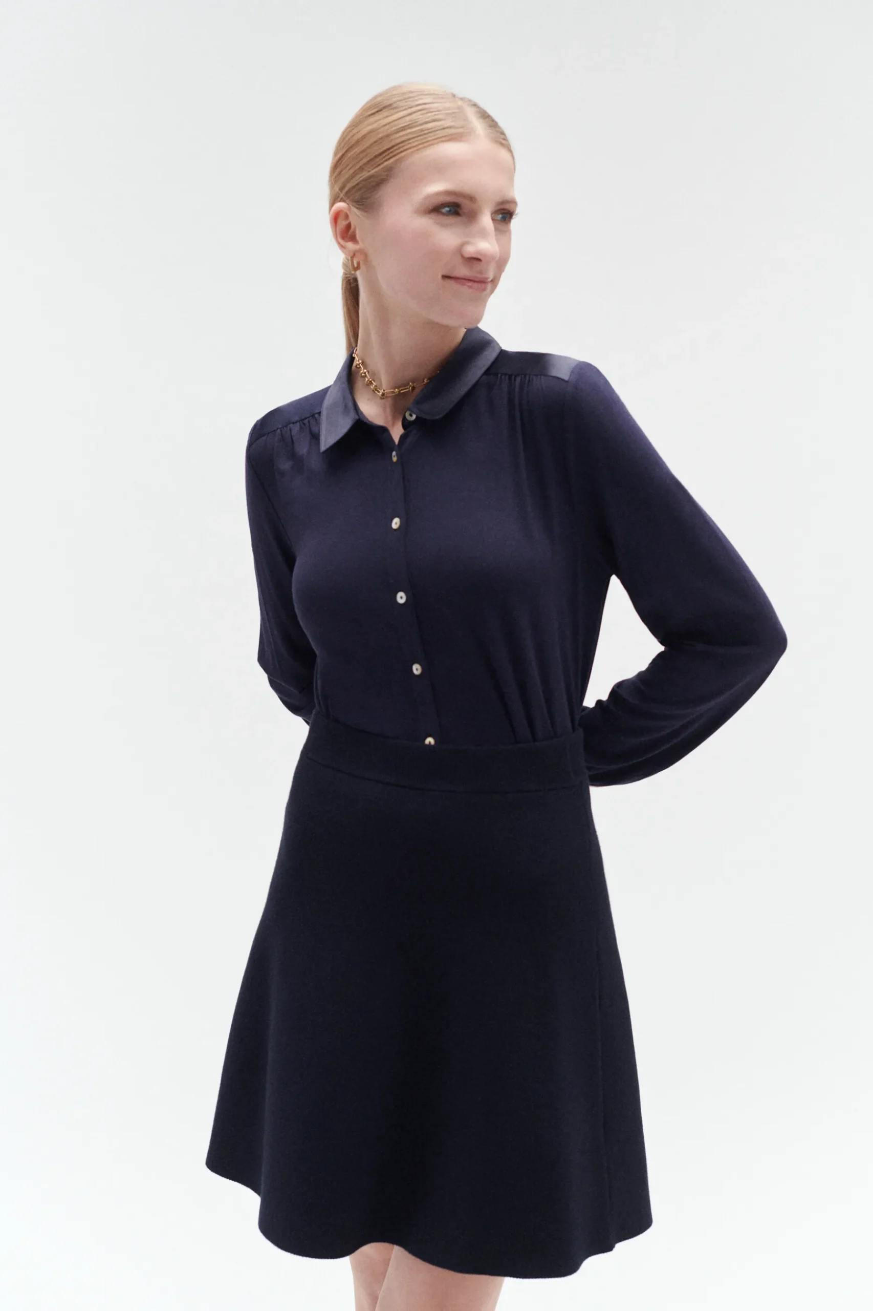 Sale Jupe Milena En Maille Femme Tailleurs