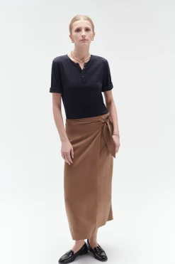 Cheap Jupe Portefeuille Elica Femme Jupes