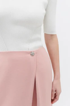 Hot Jupe Rania Vieux Rose Femme Jupes