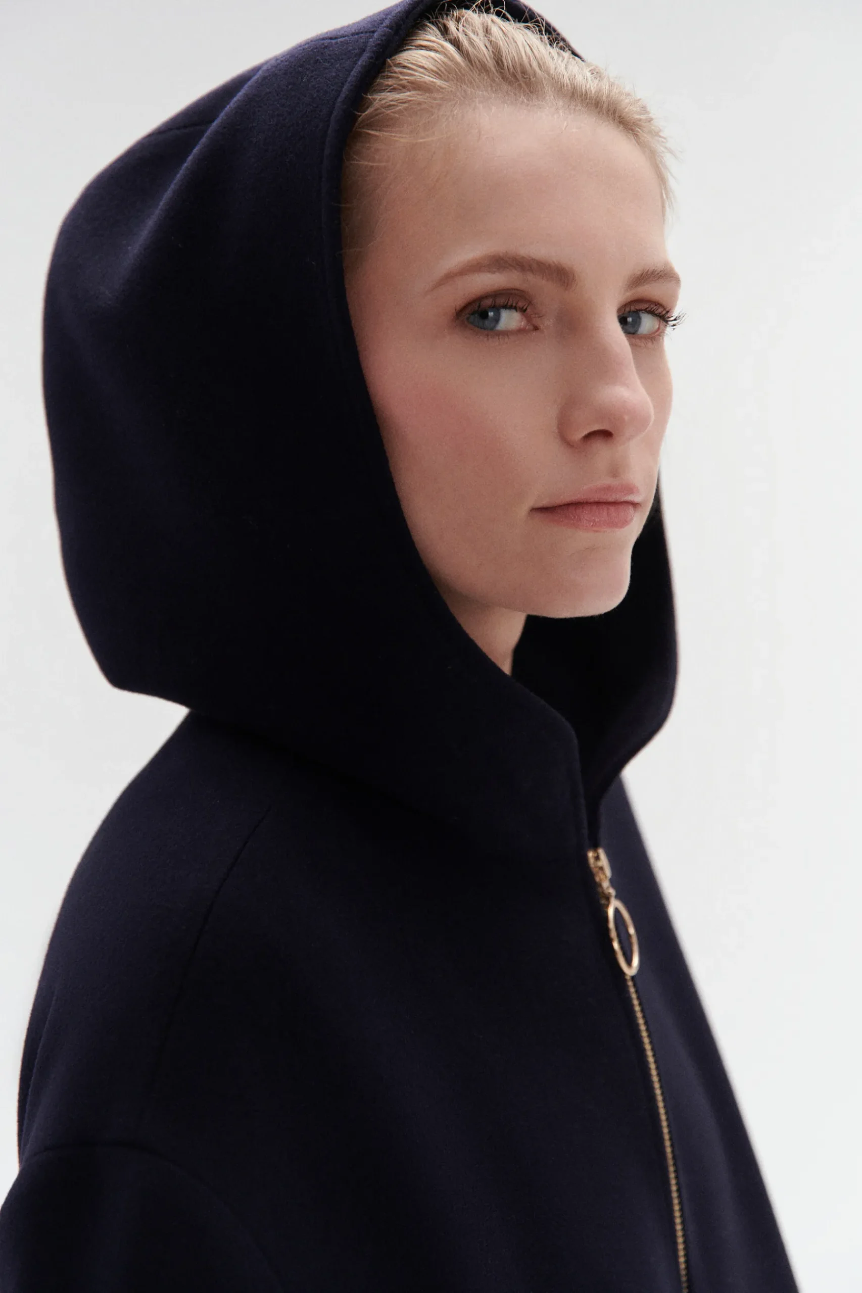Best Sale Manteau Capucin Zippe Femme Manteaux