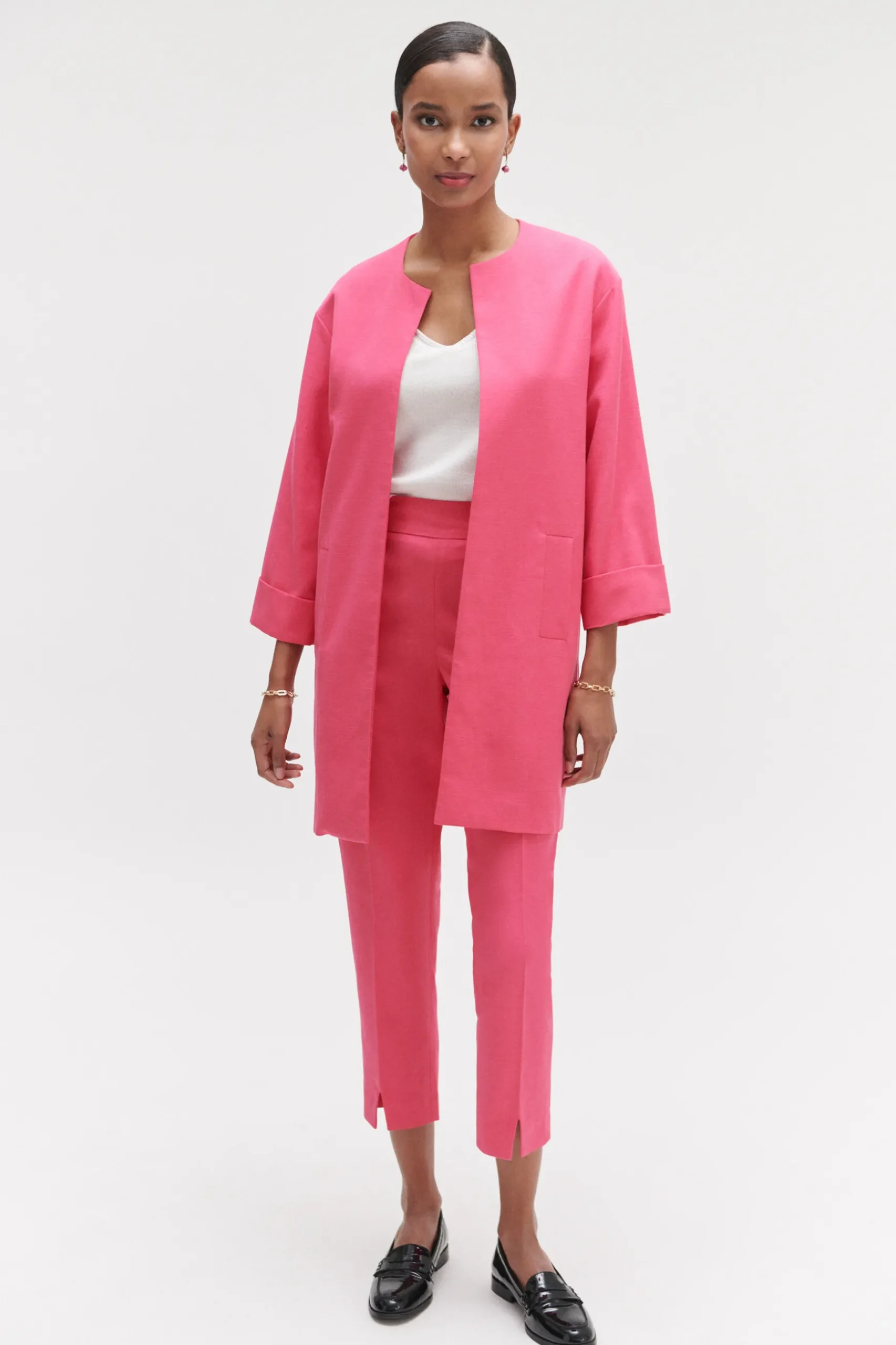 Outlet Pantacourt Delisio Femme Pantalons