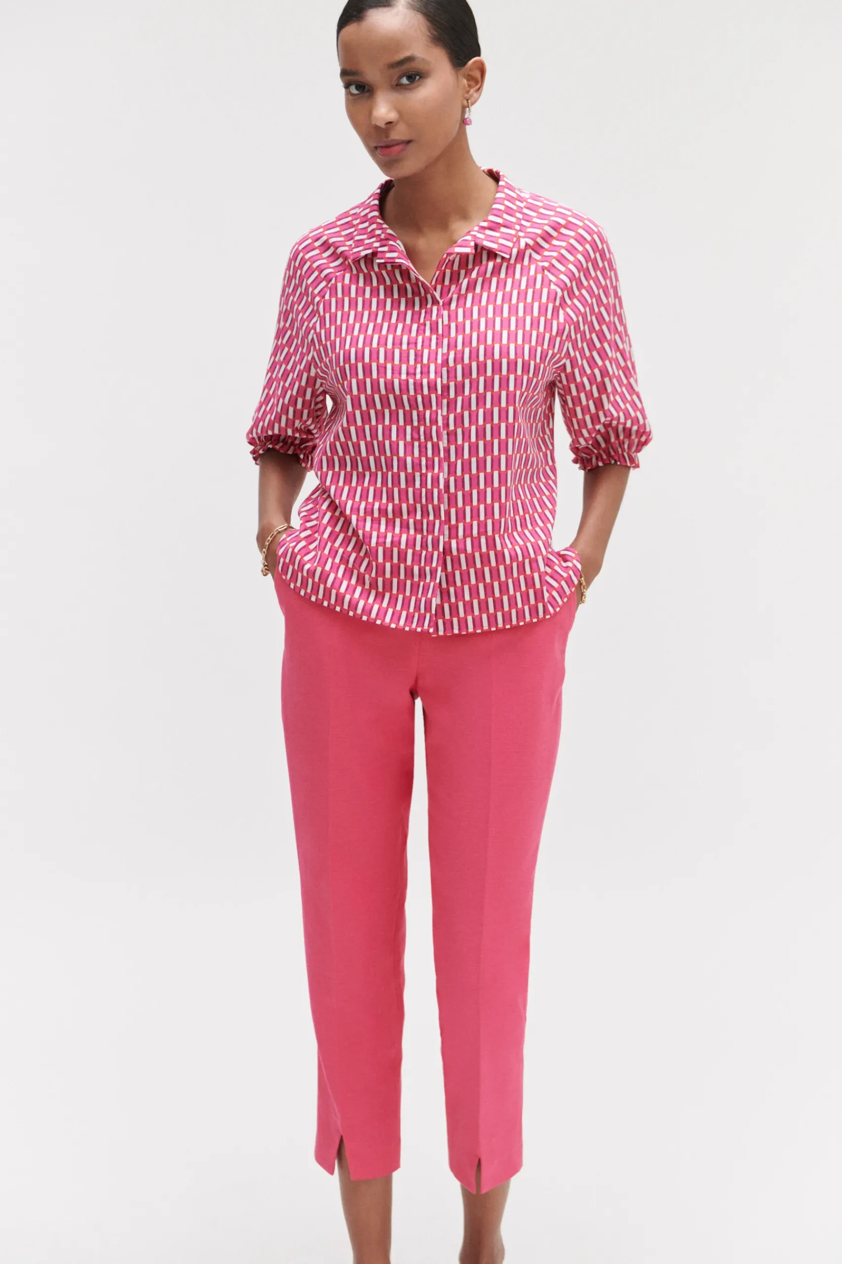 Outlet Pantacourt Delisio Femme Pantalons