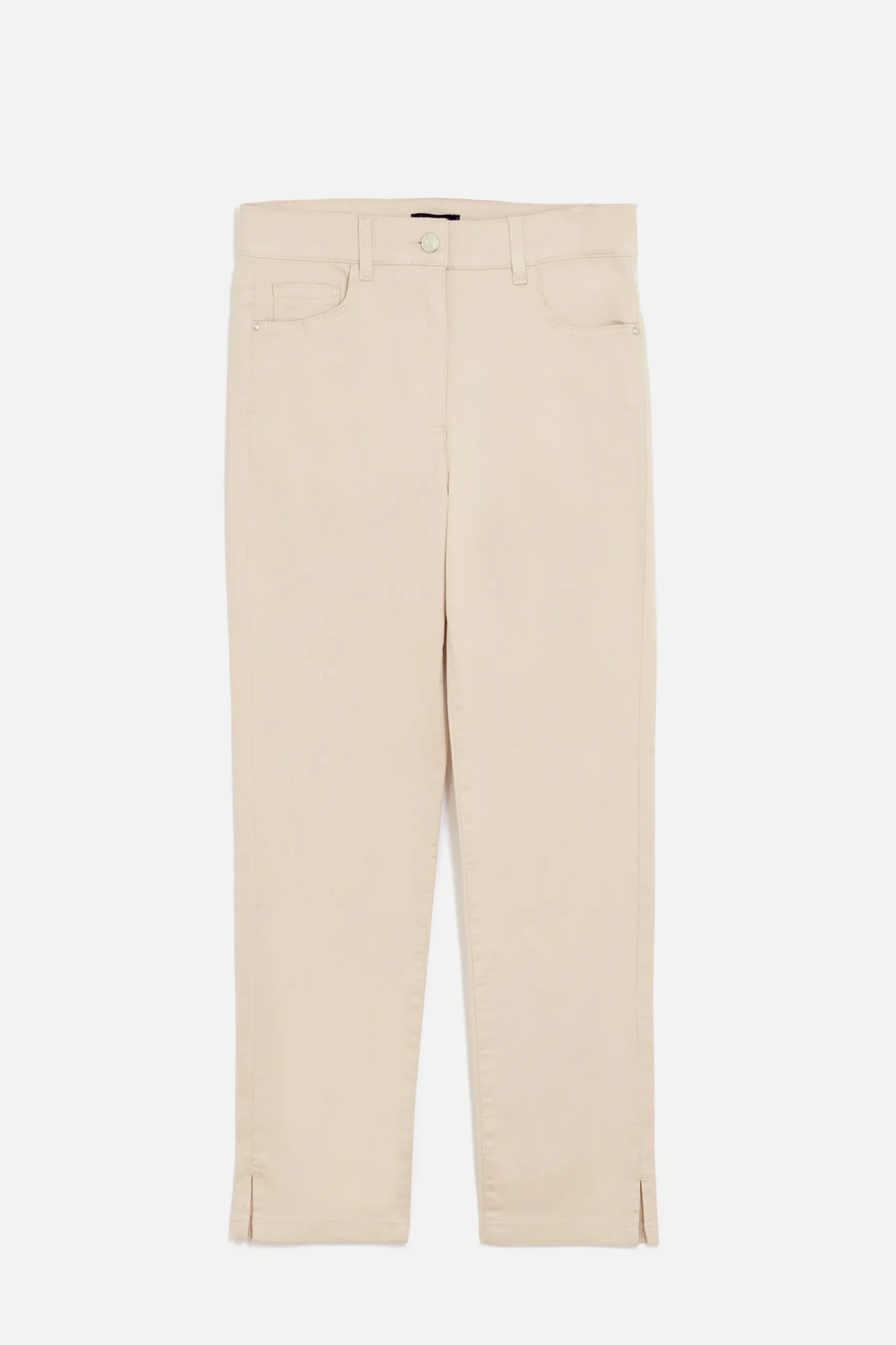 Cheap Pantacourt Mason Beige Femme Pantalons