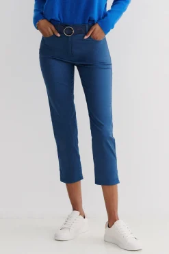 Discount Pantacourt Mason Denim Stone Femme Pantalons