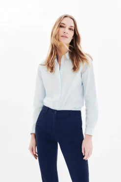 Clearance Pantalon Adelmo Bleu Marine Femme Pantalons