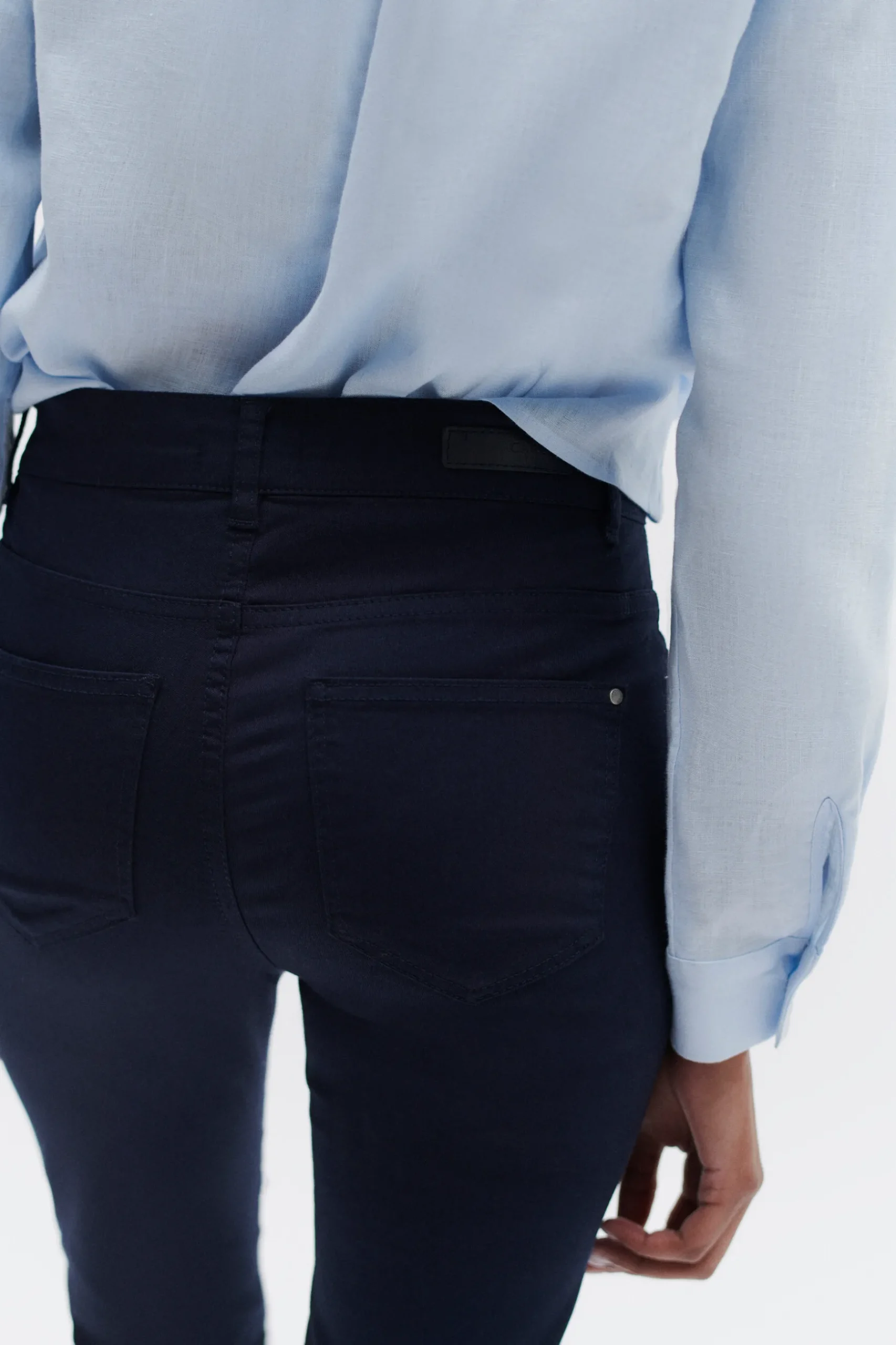 Outlet Pantalon Craig Bleu Marine Femme Pantalons
