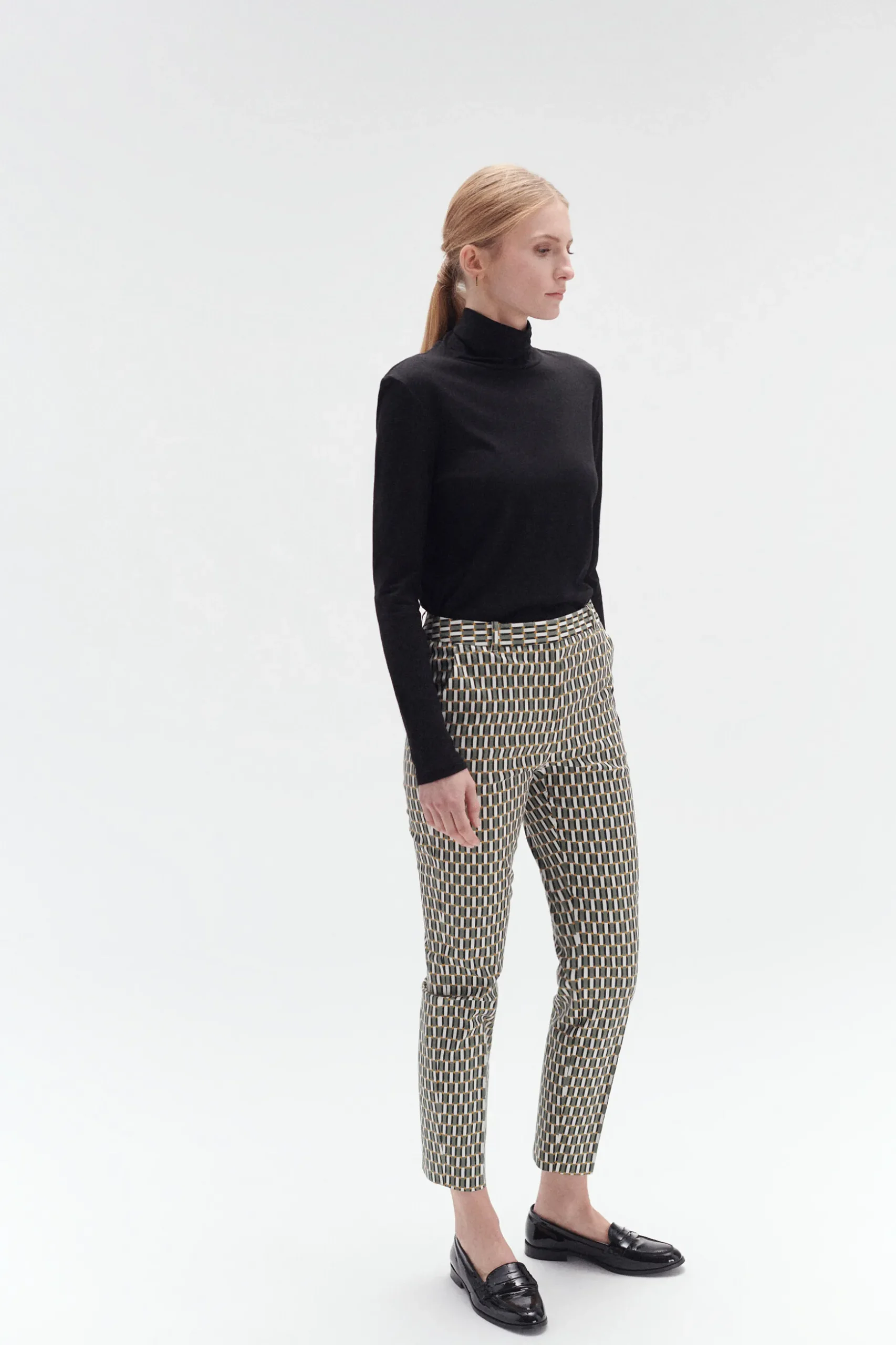 Outlet Pantalon Gabin A Motifs Graphiques Femme Pantalons