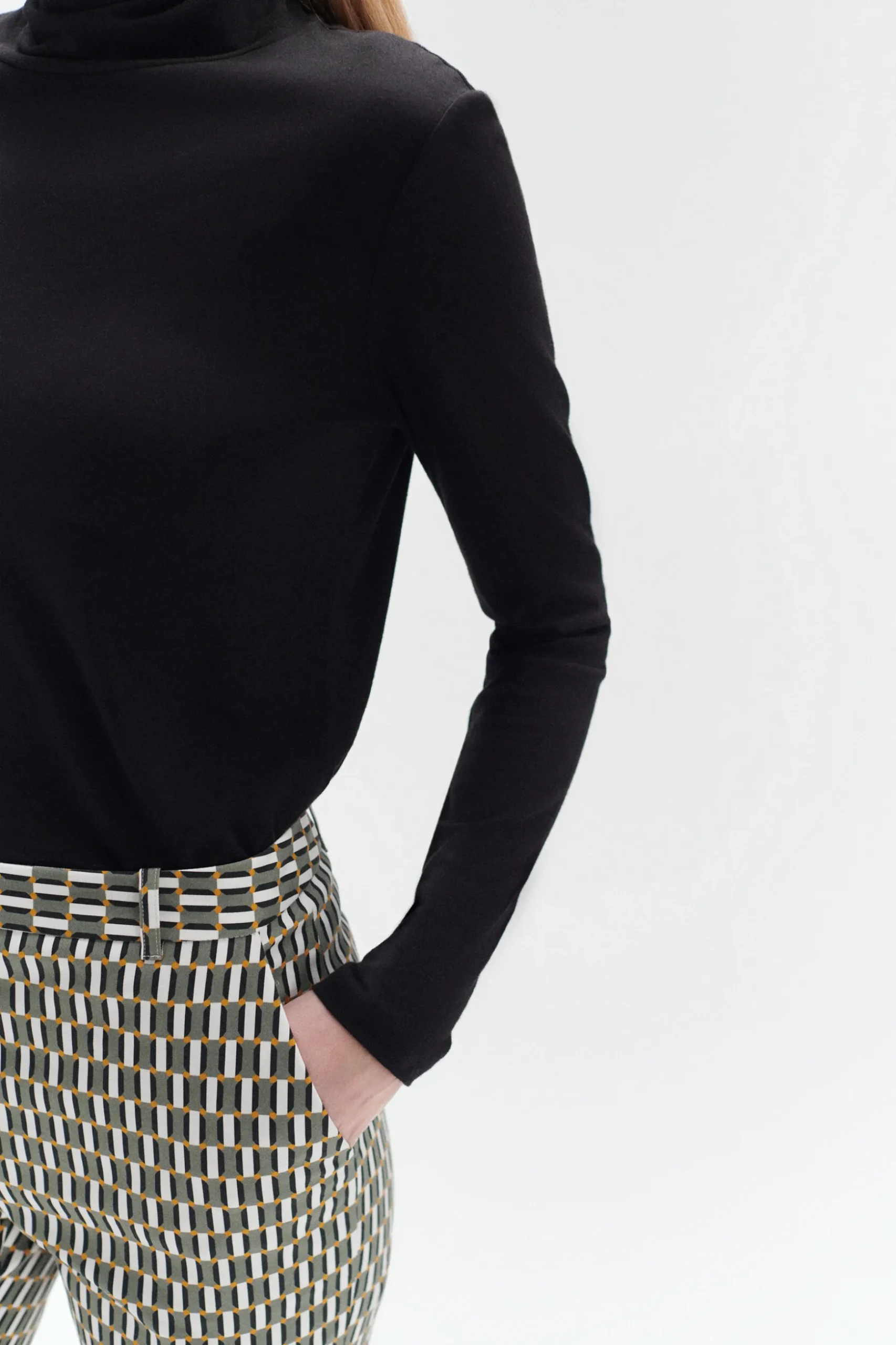 Outlet Pantalon Gabin A Motifs Graphiques Femme Pantalons