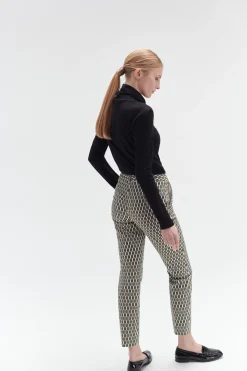 Outlet Pantalon Gabin A Motifs Graphiques Femme Pantalons