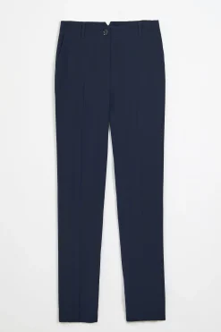 Shop Pantalon Gautier Bleu Marine Femme Pantalons